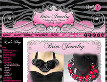 Tablet Screenshot of briesjewelry.com